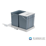 Waste basket caddy Select ovimekanismilla
