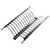Stainless steel plate shelf