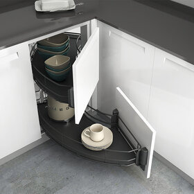 Hettich Senio kulmakaapin mekanismi