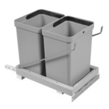 Waste basket caddy etusarjakiinnityksellä