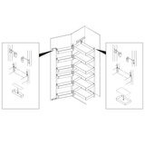 Hettich Iseo Pull-out kaappimekanismi