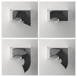 Hettich Senio kulmakaapin mekanismi