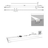Versa Linear Mini 4,5 mm x 3 mm pisteetön upotettava LED-valonauha
