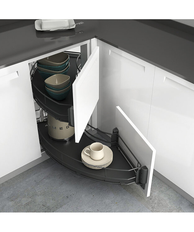 Hettich Senio kulmakaapin mekanismi