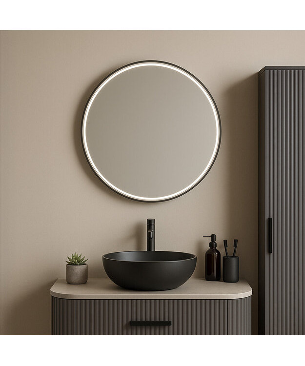 Valopeili Tondo Round Black